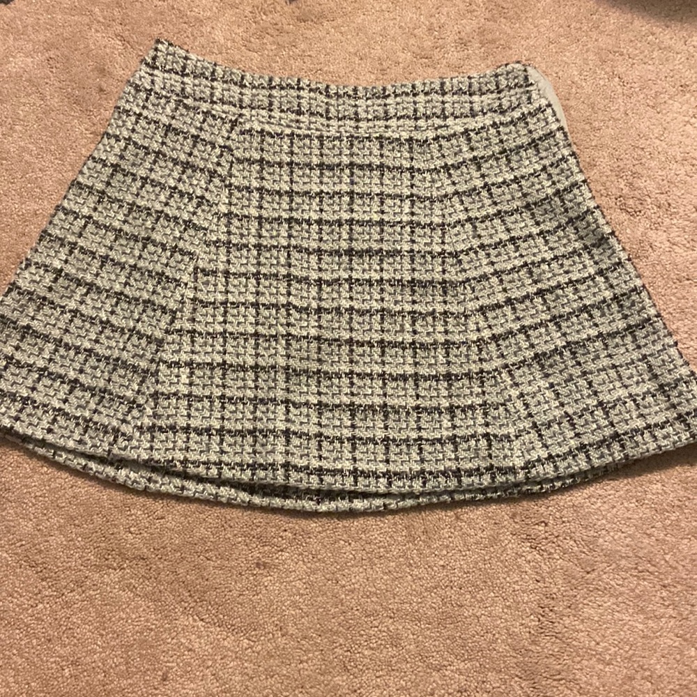 Plaid skirt